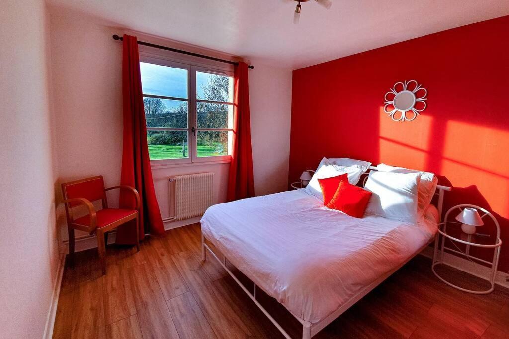 Maison normande au bord de Seine, Le Verger de Pacôme Anneville-Ambourville Extérieur photo